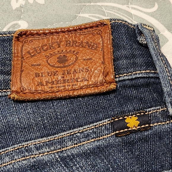 🍀 Lucky Brand Cate Stacked Skinny Jeans Size 00/24 with 30" inseam - Picture 4 of 9